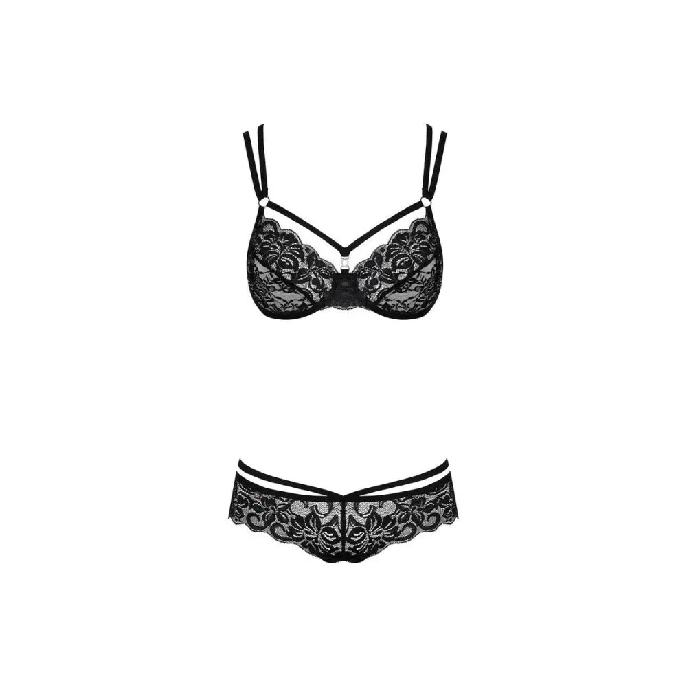 Underwear Set By Obsessive 860 Black S/M