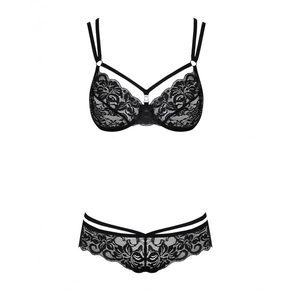 Underwear Set By Obsessive 860 Black S/M