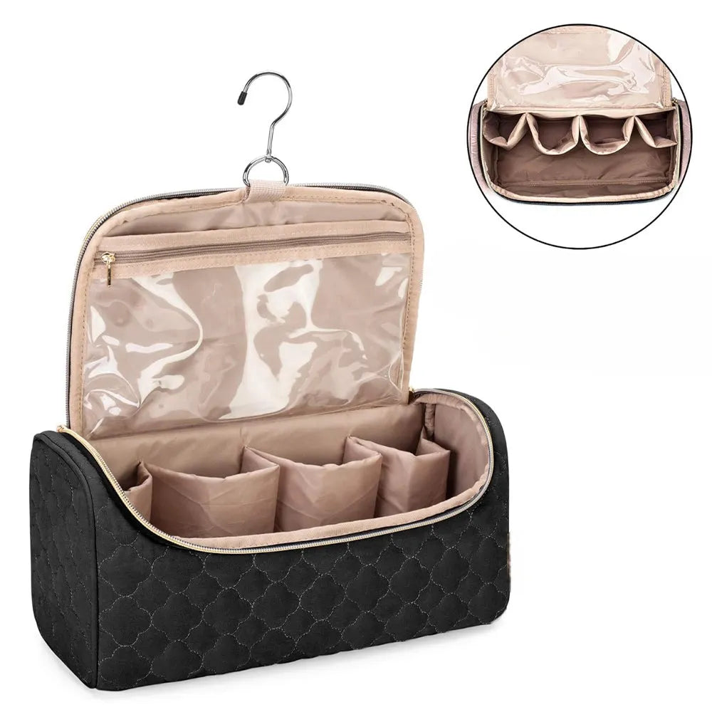 Vibe Geeks Hangable Travel Case For Hair Curler Accessories