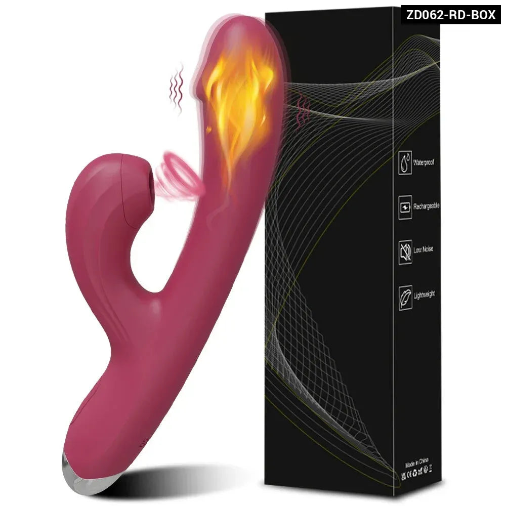 Vibrating Clit Sucker for Women G Spot Stimulator Heat