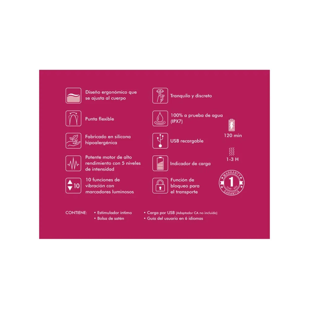 Vibrator By Shunga Sanya Light Pink