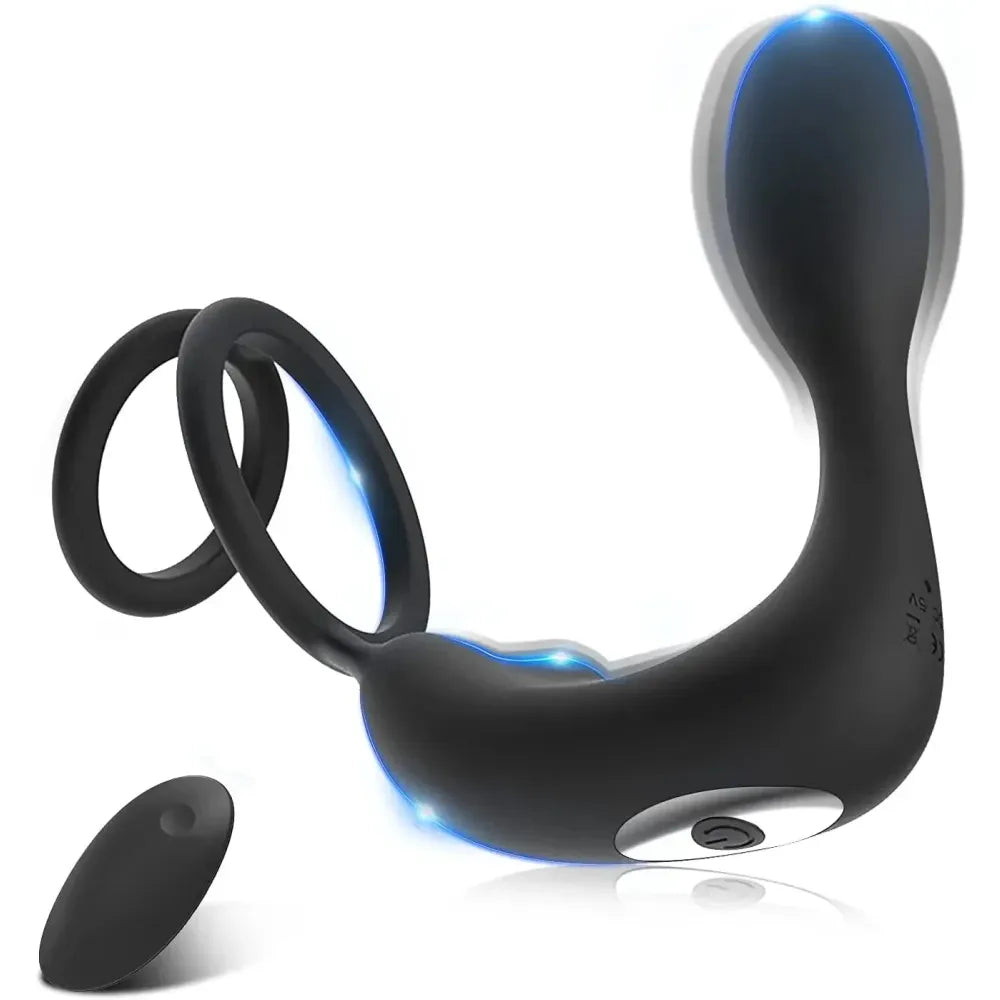 Waterproof Anal Plug for Men - Powerful Prostate Massager