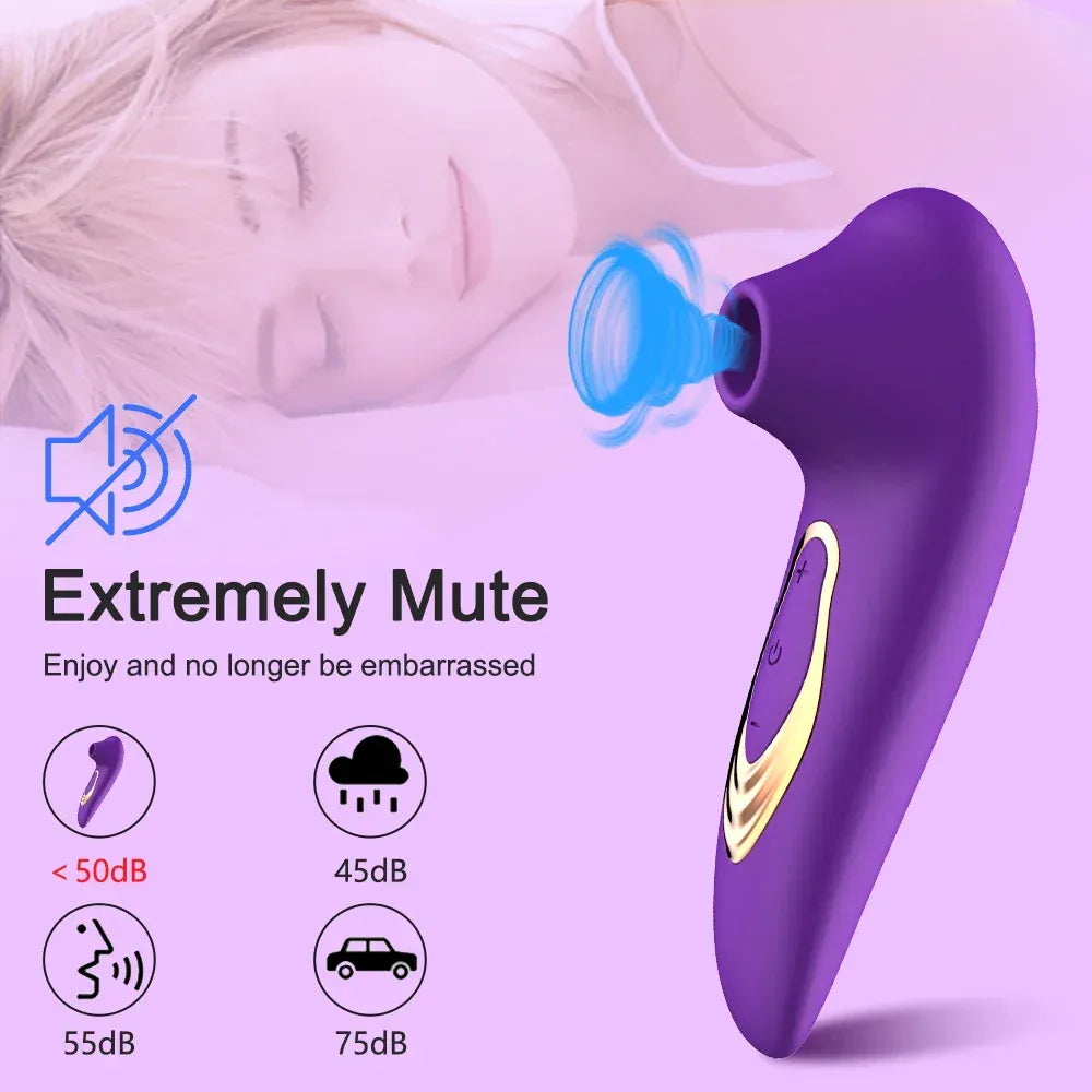 Waterproof Clit Sucker Vibrator for Female Masturbation