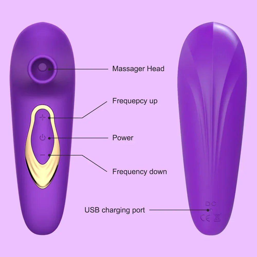 Waterproof Clit Sucker Vibrator for Female Masturbation