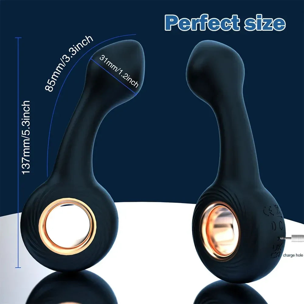 Waterproof Prostate Massager Vibrating Anal Plug For Men