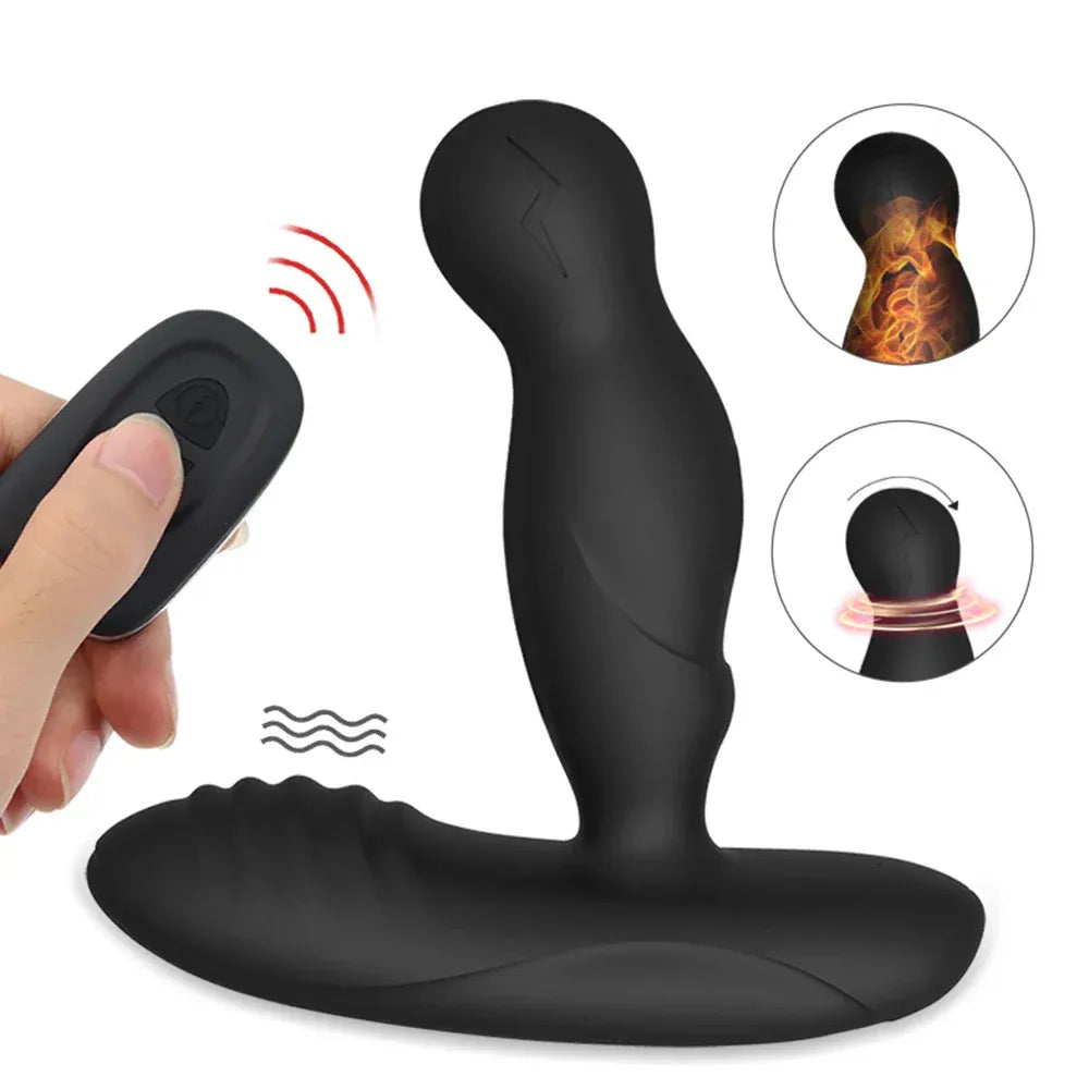 Wireless Prostate Massager For Men 360 Rotate