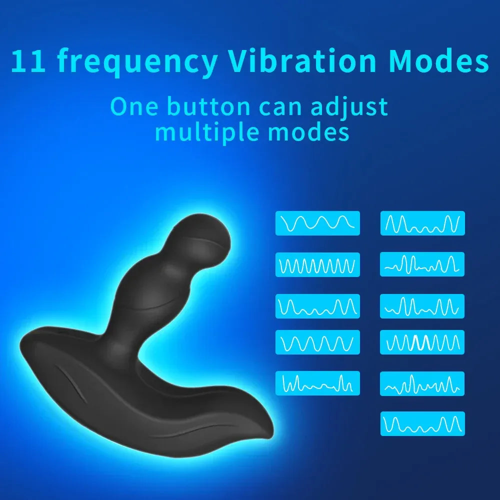 Wireless Prostate Massager For Men Silicone Anal Plug