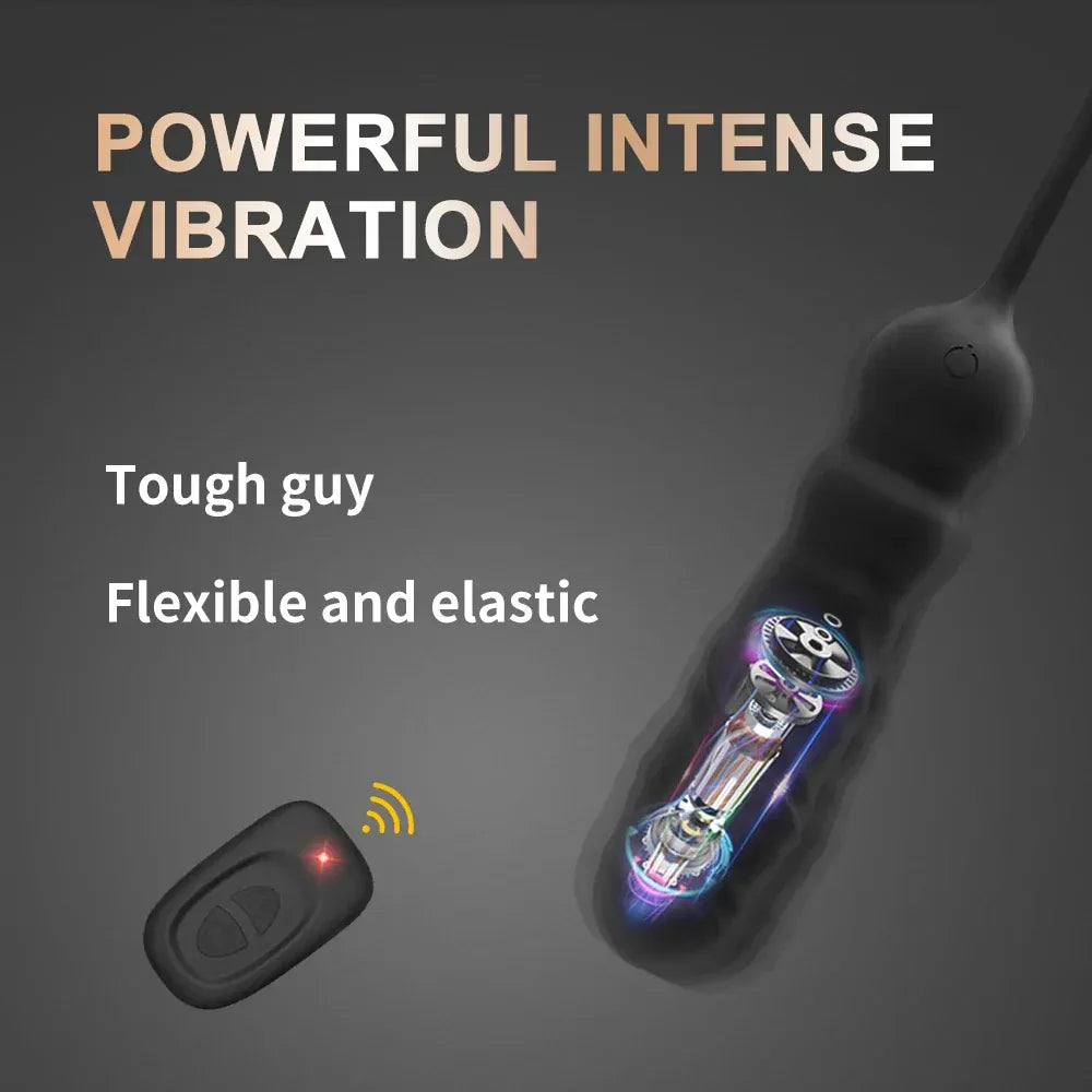 Wireless Prostate Massager With Cock Ring