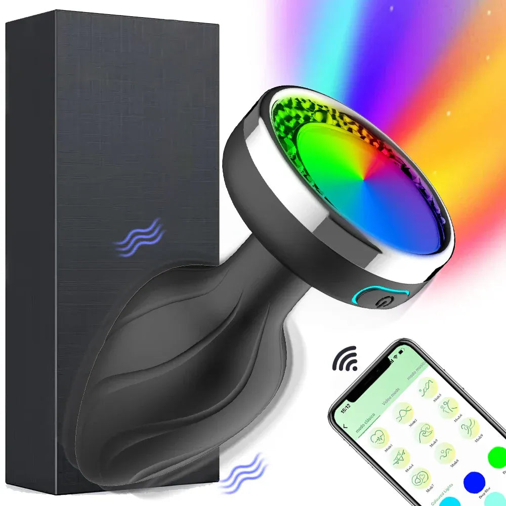 Wireless Remote Vibrating Anal Plug