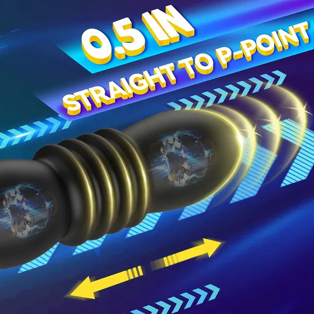 Wireless Telescopic Anal Vibrator For Prostate Massage