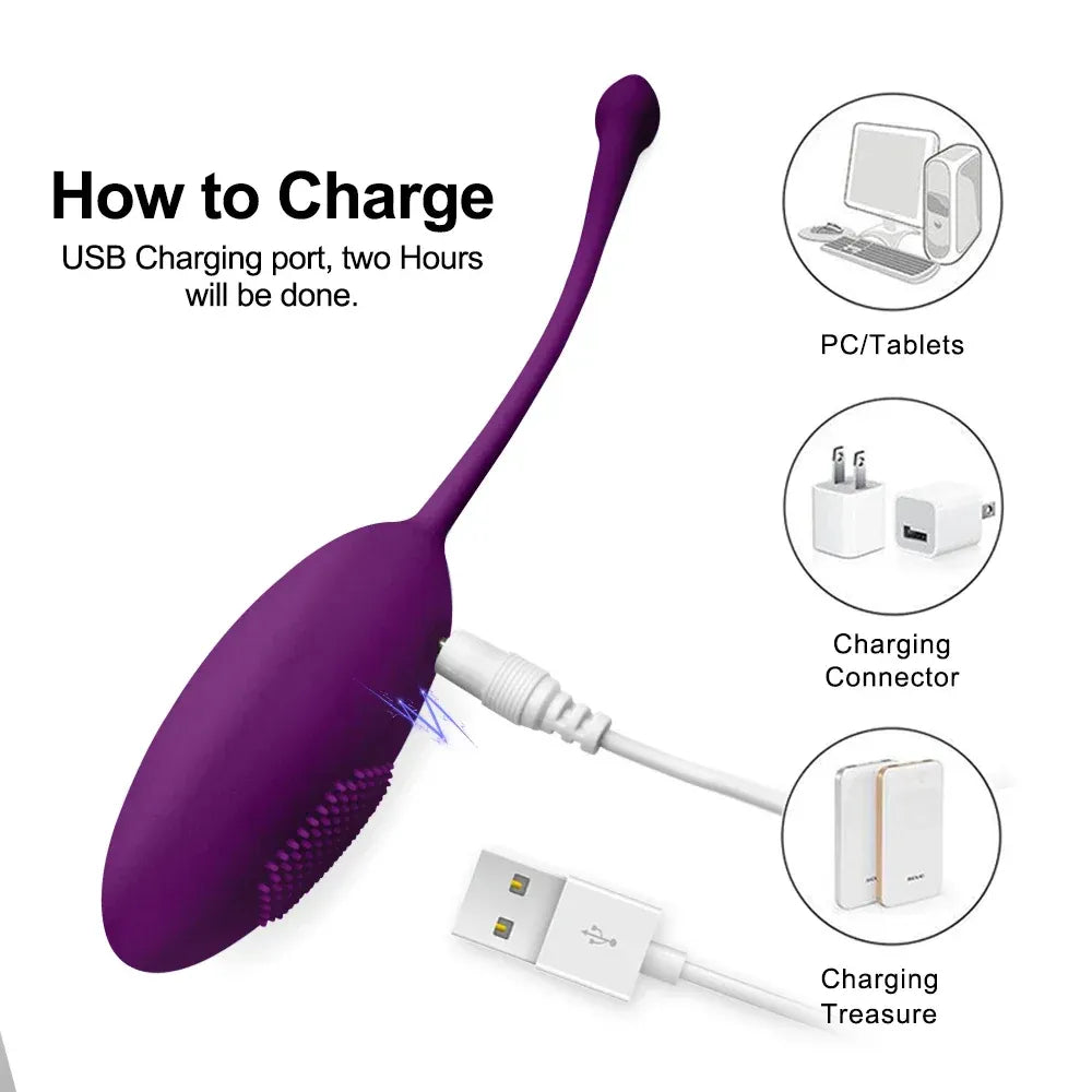 Wireless Vibrating Eggs for Couples